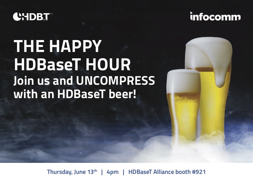 HDBaseT Happy Hour at InfoComm 2019