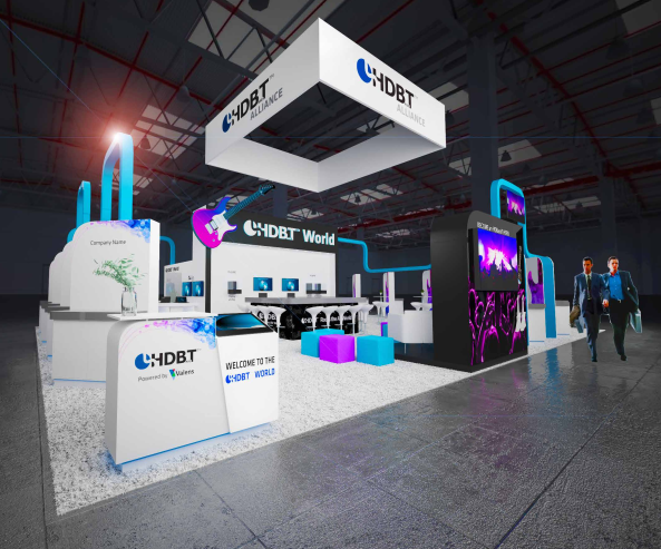 HDBaseT and advoli booth at InfoComm 2019