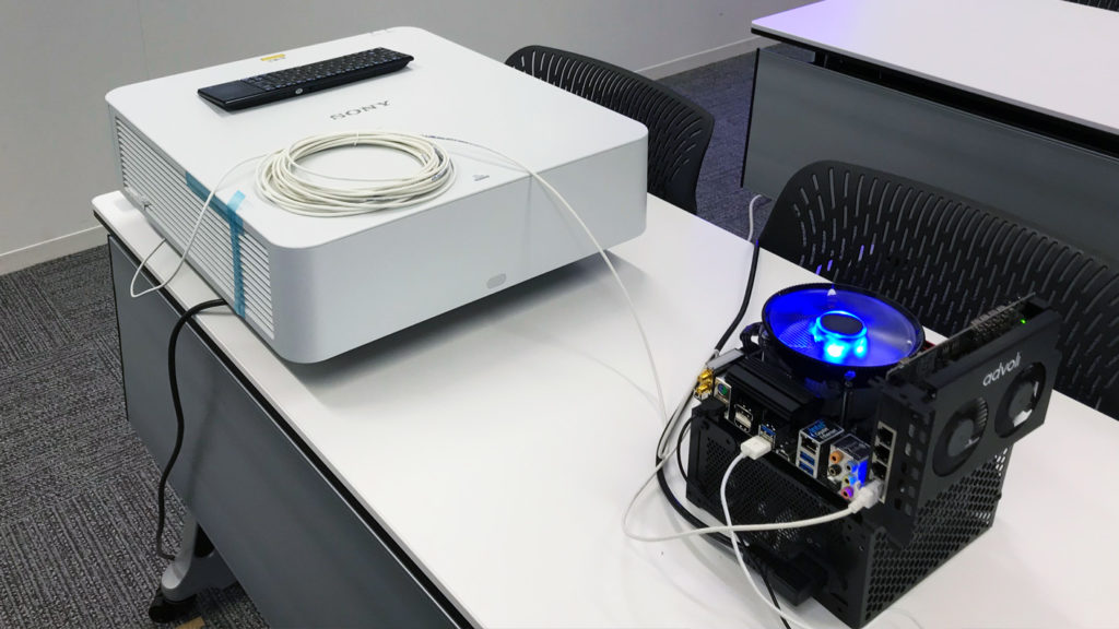 TB4 Standard with Sony Projector at HDBaseT Plugfest 2019